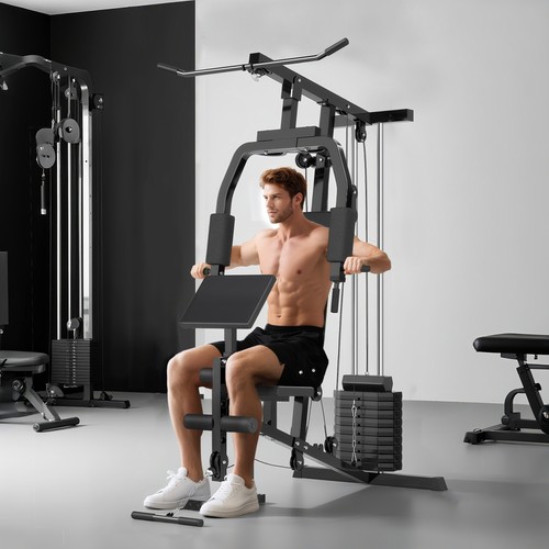 Homcom multi gym machine 45kg - machine,,