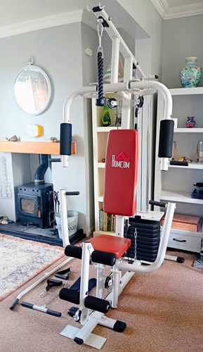 Homcom adjustable home - adjustable, gym
