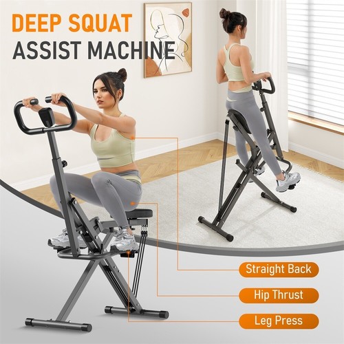 Squat rowing machine foldable - squat,